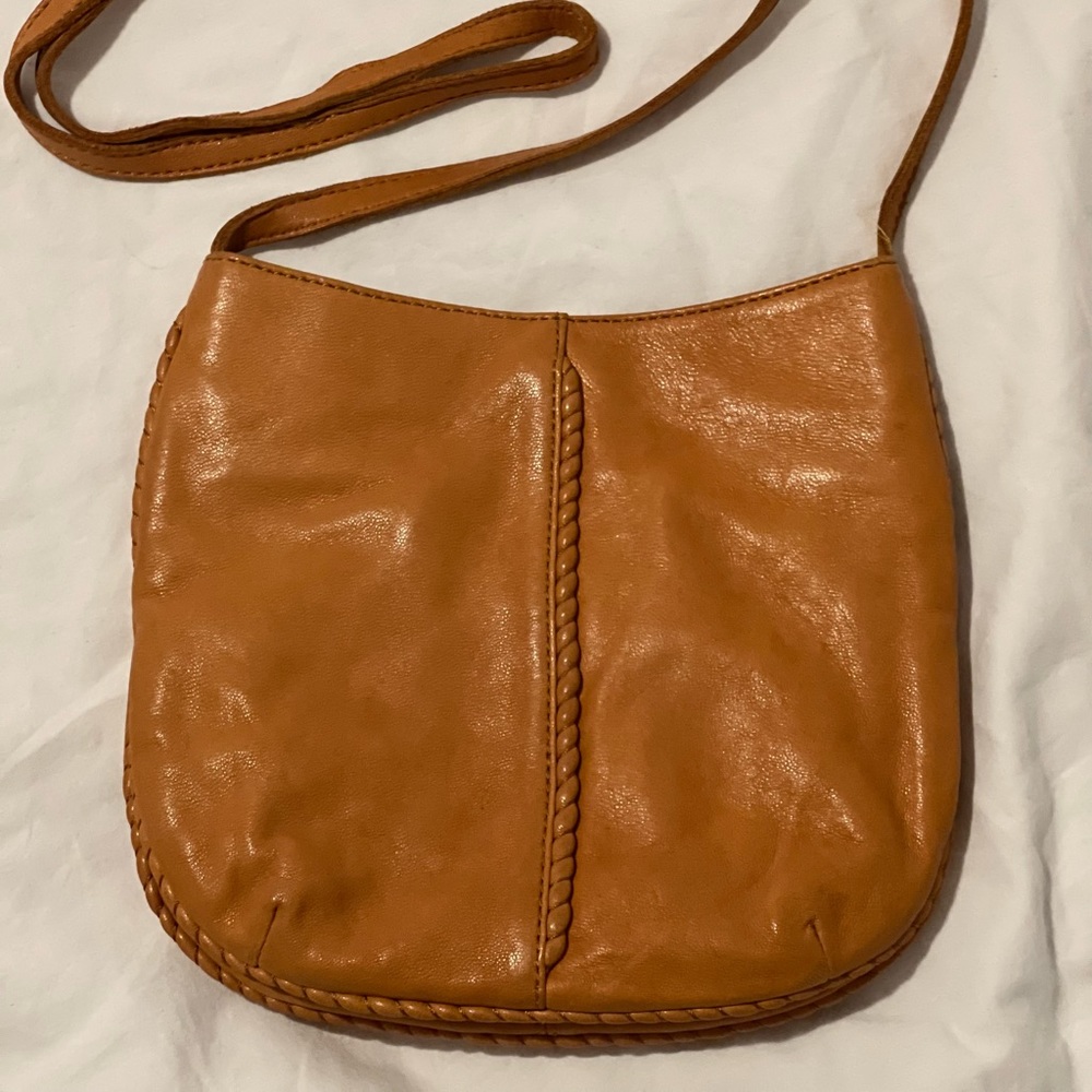 HOBO crossbody leather bag